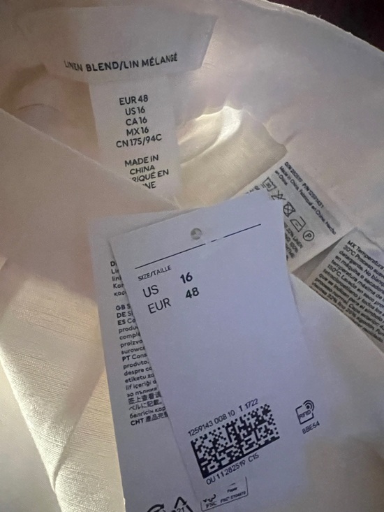 H&M Wide-Leg White Trousers - Picture 4 of 4